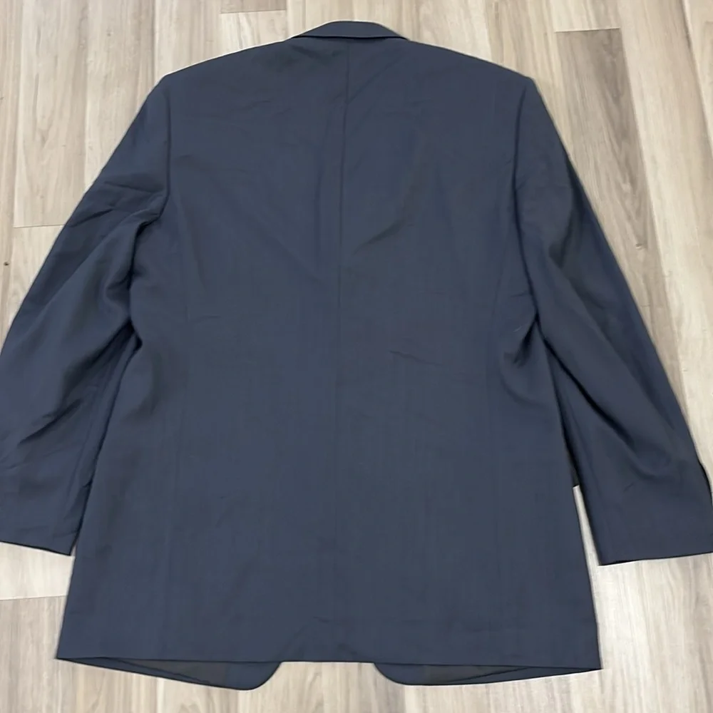 Martina Franca Gray Wool 3‎ Button Blazer 2 Piece Suit NWT